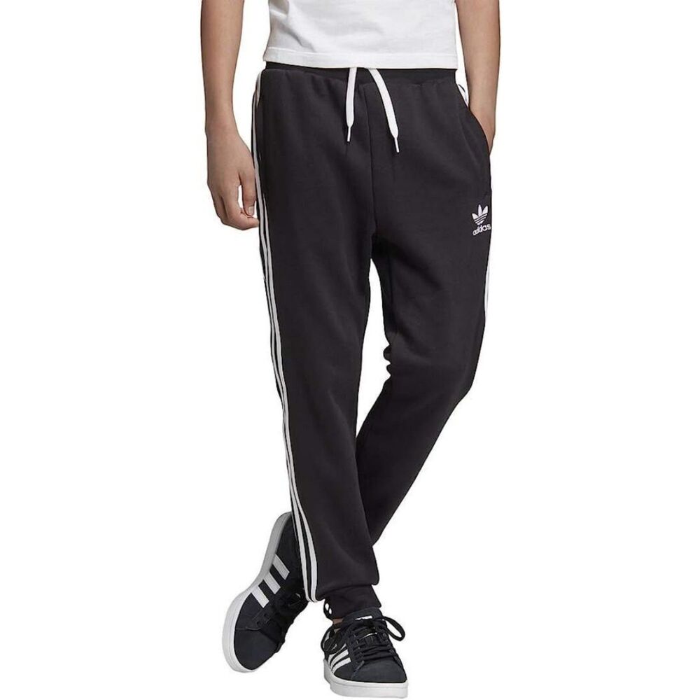 adidas Originals Unisex-Child 3-Stripes Trefoil Pants, XL